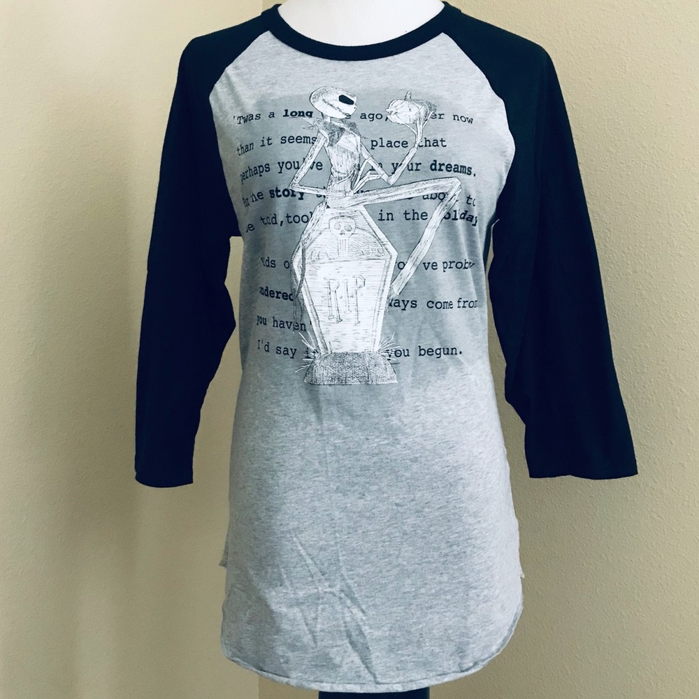 Disney's The Nightmare Before Christmas 3/4 Sleeve